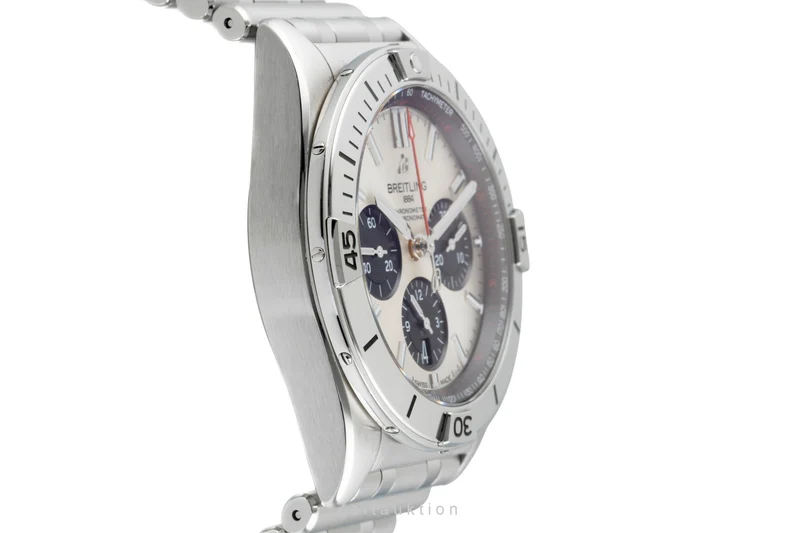 Breitling Chronomat chronograph steel automatic men's watch AB0134101G1A1 LP: 9400EUR [2601630]