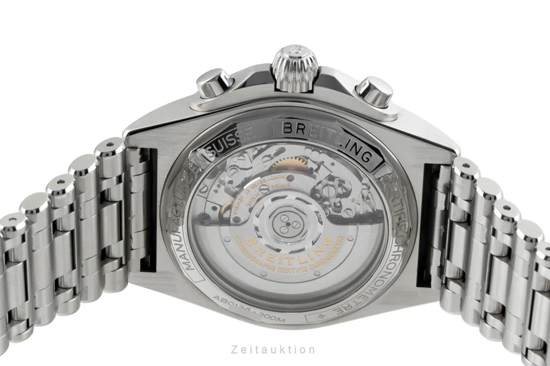 Breitling Chronomat chronograph steel automatic men's watch AB0134101G1A1 LP: 9400EUR [2601630]