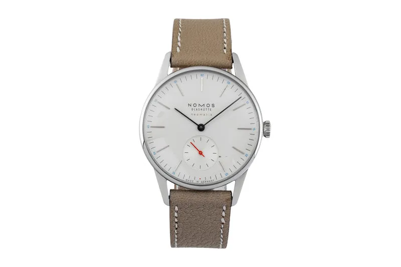 Nomos Orion steel automatic men's watch 392 LP: 3380EUR [2507422]