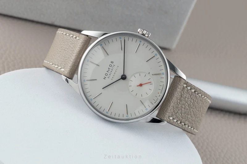 Nomos Orion steel automatic men's watch 392 LP: 3380EUR [2507422]