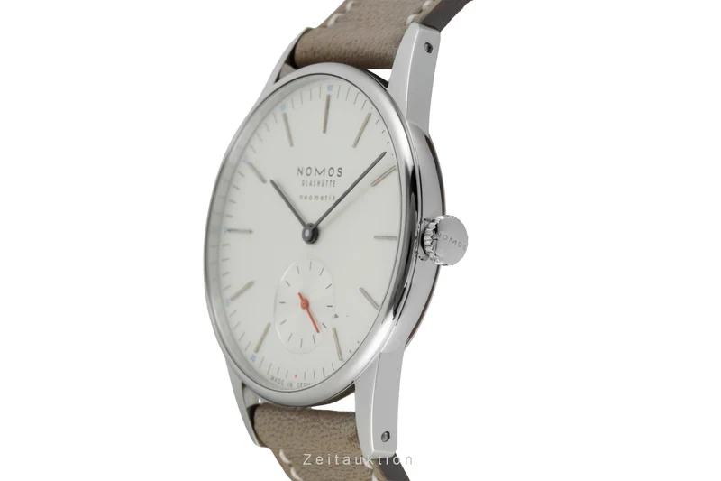 Nomos Orion steel automatic men's watch 392 LP: 3380EUR [2507422]