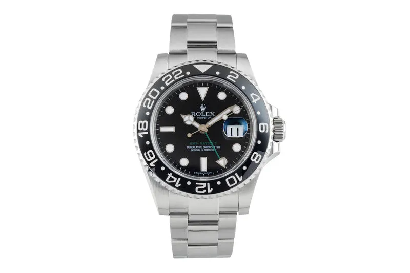 Rolex GMT-Master II steel automatic men's watch 116710LN [2601413]