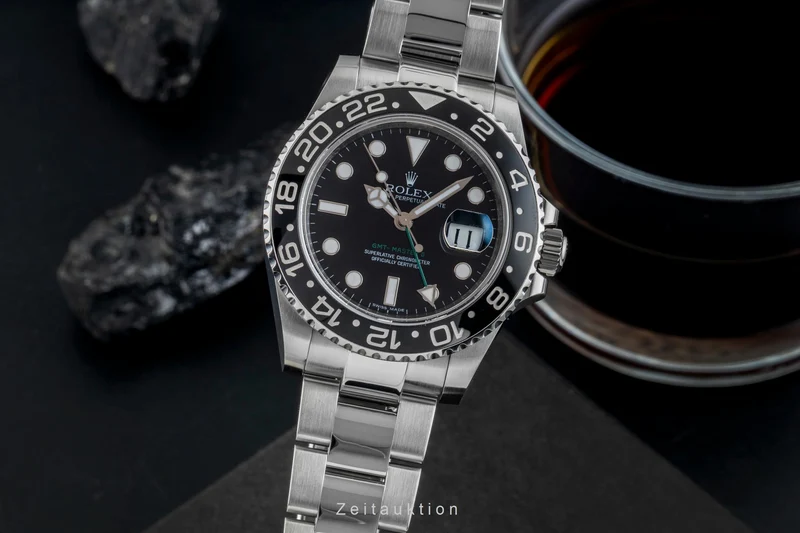 Rolex GMT-Master II steel automatic men's watch 116710LN [2601413]