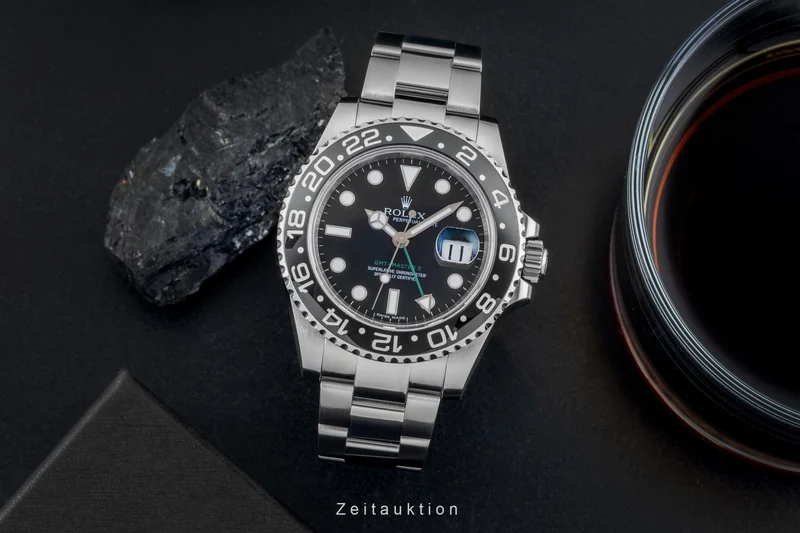 Rolex GMT-Master II steel automatic men's watch 116710LN [2601413]
