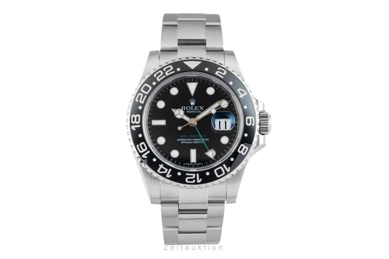 Rolex GMT-Master II steel automatic men's watch 116710LN [2601413]