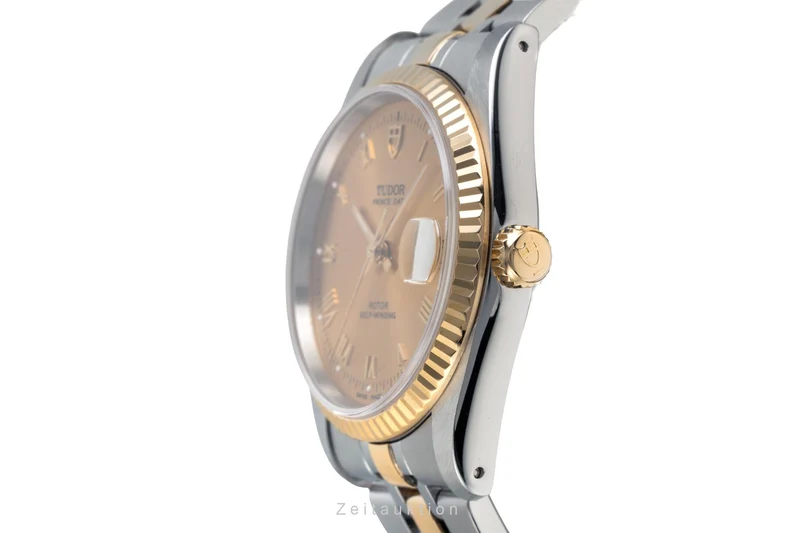Tudor Prince Date steel / gold automatic men's watch 74033 [2601583]
