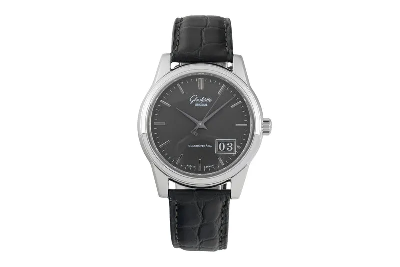 Glashütte Senator steel automatic men's watch 1-39-42-14-24-04 [2601911]