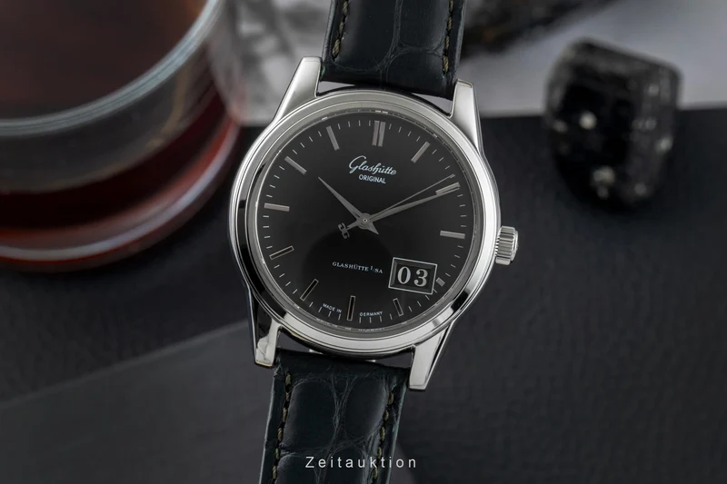 Glashütte Senator steel automatic men's watch 1-39-42-14-24-04 [2601911]