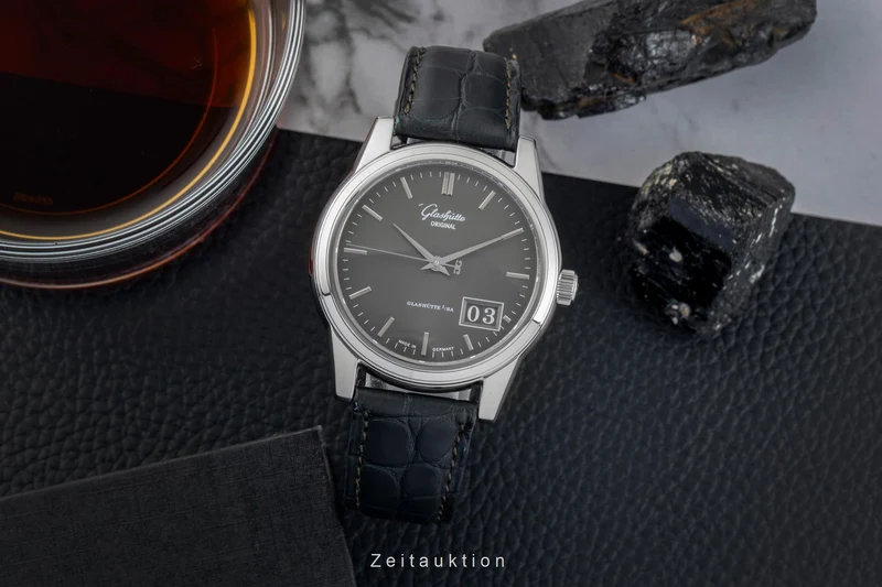 Glashütte Senator steel automatic men's watch 1-39-42-14-24-04 [2601911]