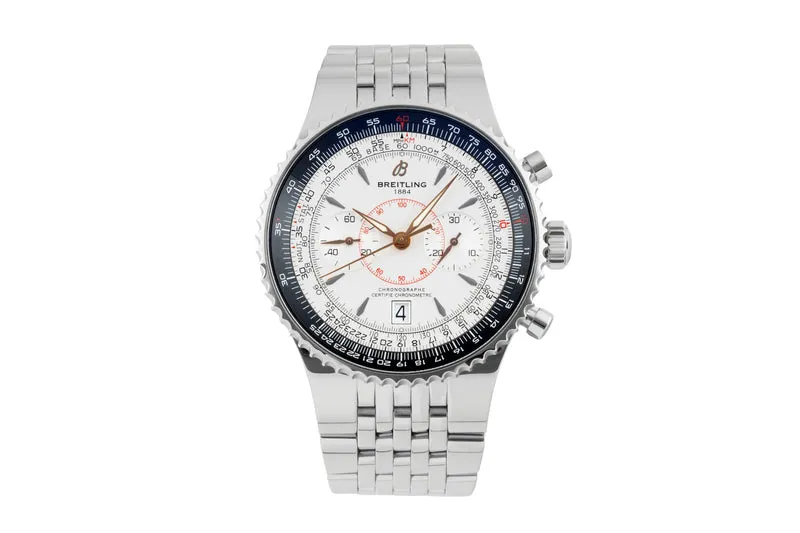 Breitling Montbrillant chronograph steel automatic men's watch A23340 [2601969]