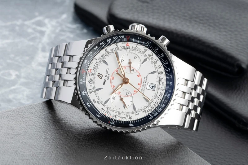 Breitling Montbrillant chronograph steel automatic men's watch A23340 [2601969]