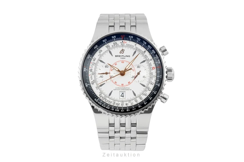 Breitling Montbrillant chronograph steel automatic men's watch A23340 [2601969]