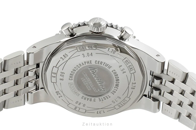 Breitling Montbrillant chronograph steel automatic men's watch A23340 [2601969]