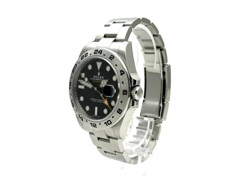 Rolex Explorer II 42 Edelstahl 216570 Schwarz