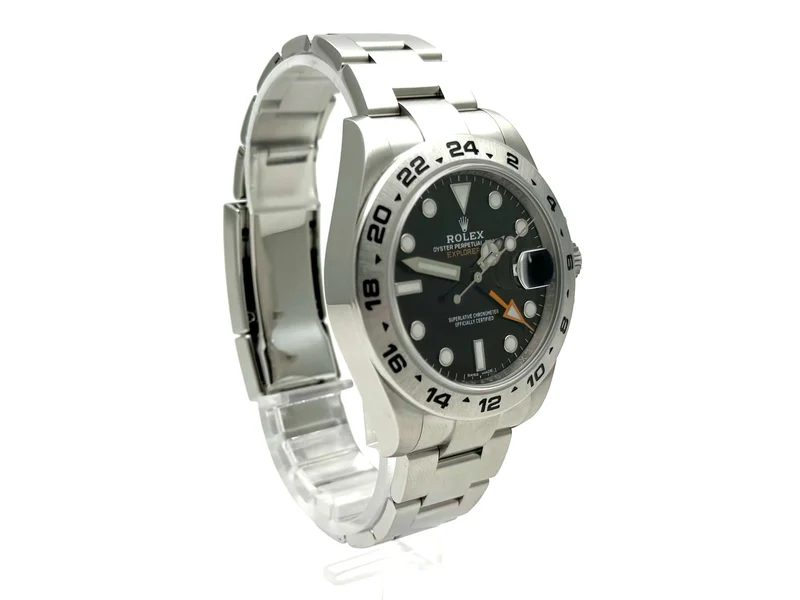 Rolex Explorer II 42 Edelstahl 216570 Schwarz