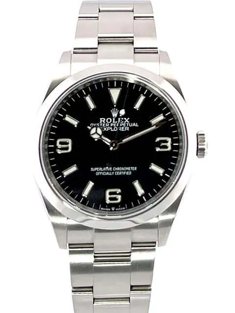 Rolex Explorer 36 Edelstahl 124270