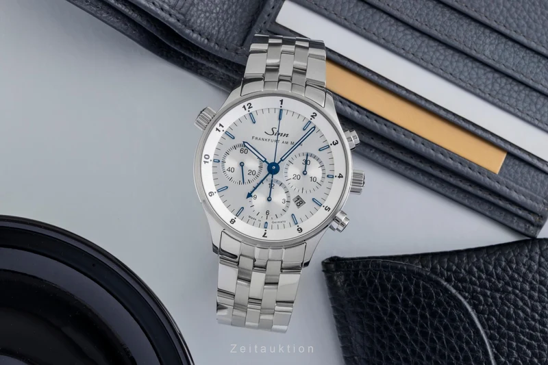 Sinn 6099 chronograph steel automatic men's watch 6099.012 LP: 4690EUR Limited [2601673]