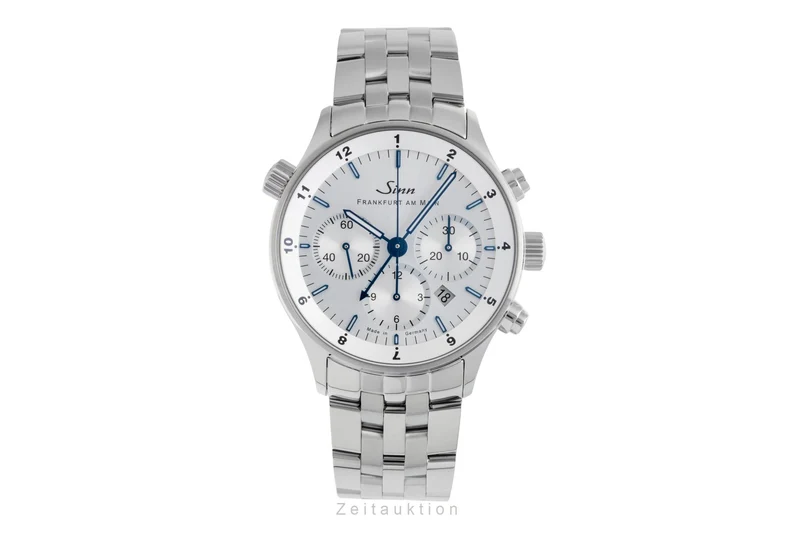 Sinn 6099 chronograph steel automatic men's watch 6099.012 LP: 4690EUR Limited [2601673]