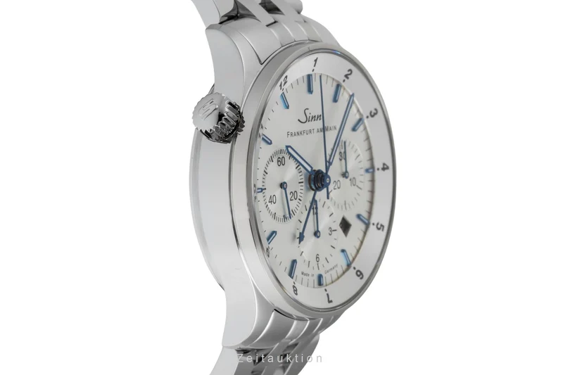 Sinn 6099 chronograph steel automatic men's watch 6099.012 LP: 4690EUR Limited [2601673]
