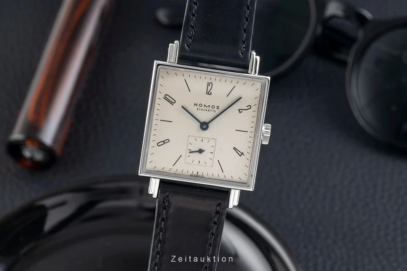 Nomos Tetra steel manual winding men's watch 408 [2601807]