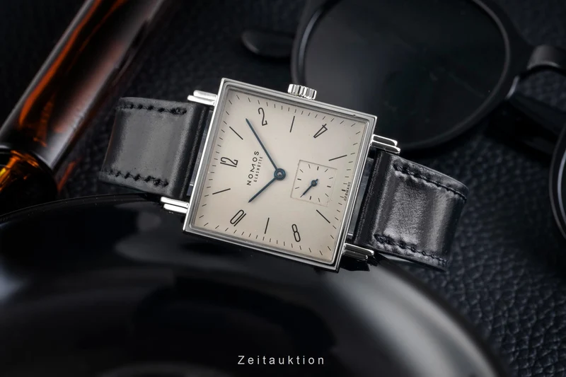 Nomos Tetra steel manual winding men's watch 408 [2601807]