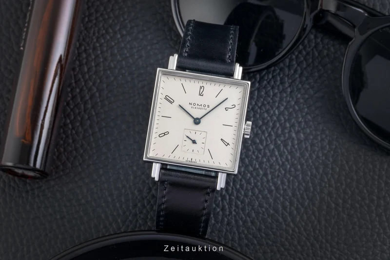 Nomos Tetra steel manual winding men's watch 408 [2601807]
