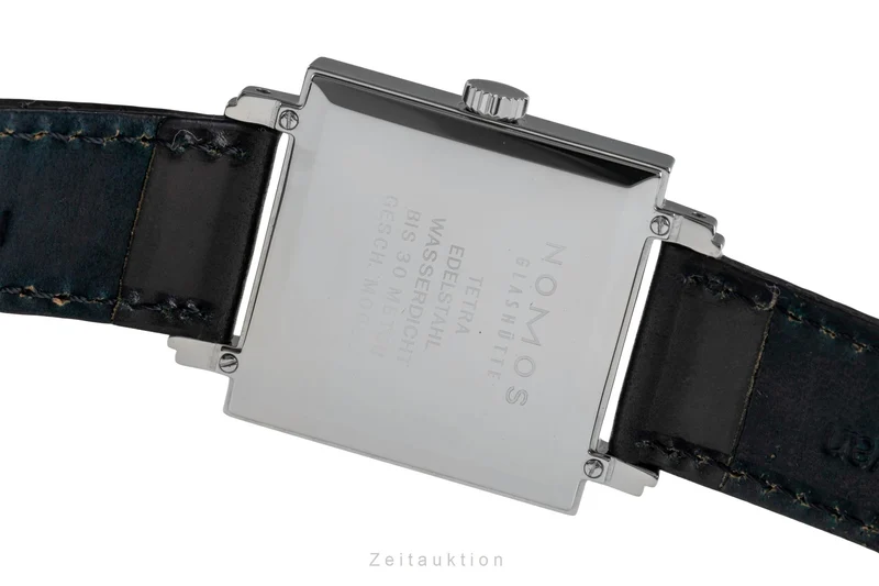 Nomos Tetra steel manual winding men's watch 408 [2601807]
