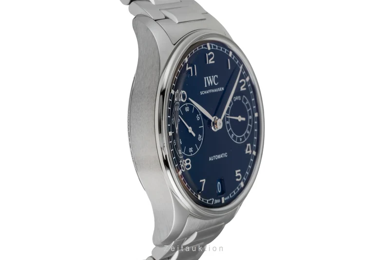 IWC Portugieser steel automatic men's watch IW501704 LP: 15000EUR [2601829]