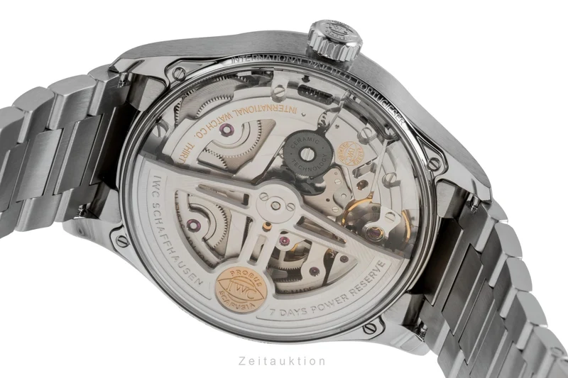 IWC Portugieser steel automatic men's watch IW501704 LP: 15000EUR [2601829]