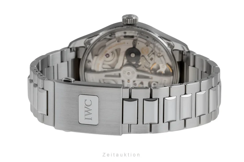 IWC Portugieser steel automatic men's watch IW501704 LP: 15000EUR [2601829]