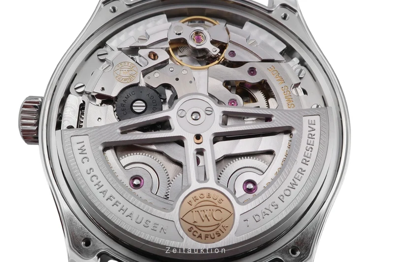 IWC Portugieser steel automatic men's watch IW501704 LP: 15000EUR [2601829]