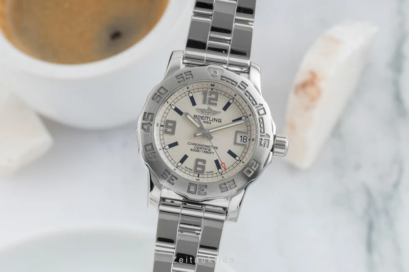Breitling Colt steel quartz women's watch A7738711 [2601546]