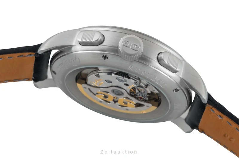 Glashütte Navigator chronograph steel automatic men's watch 1-39-34-17-17-04 [2601526]