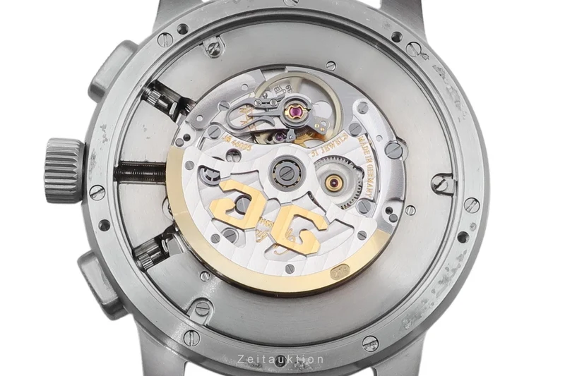 Glashütte Navigator chronograph steel automatic men's watch 1-39-34-17-17-04 [2601526]