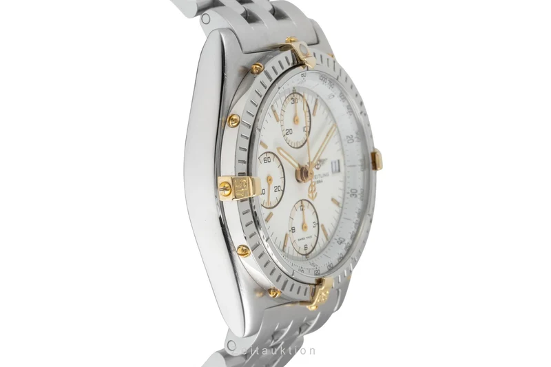 Breitling Chronomat chronograph steel / gold automatic men's watch B13050.1 [2601522]
