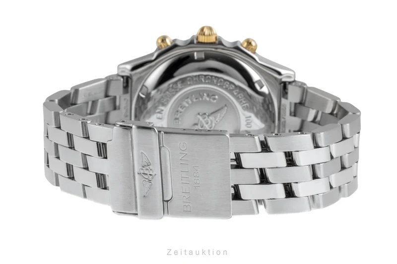 Breitling Chronomat chronograph steel / gold automatic men's watch B13050.1 [2601522]