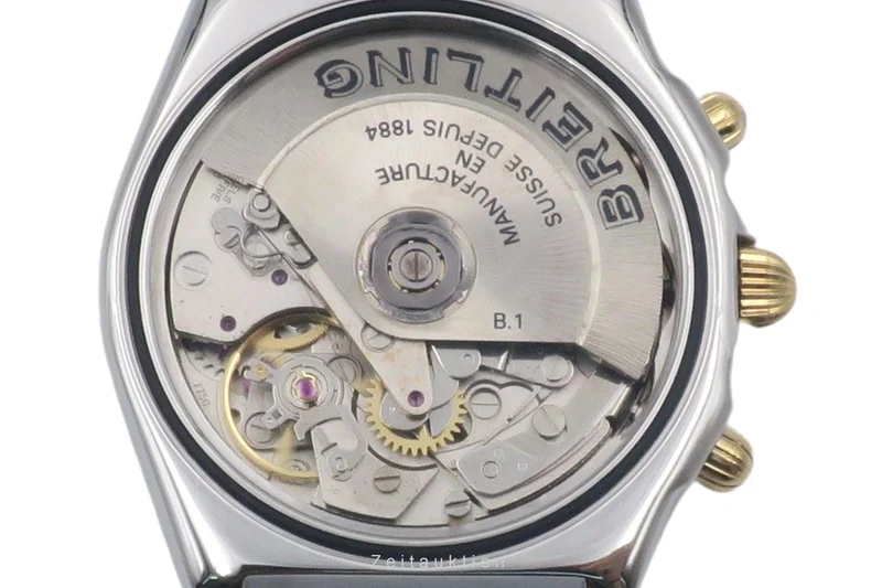 Breitling Chronomat chronograph steel / gold automatic men's watch B13050.1 [2601522]