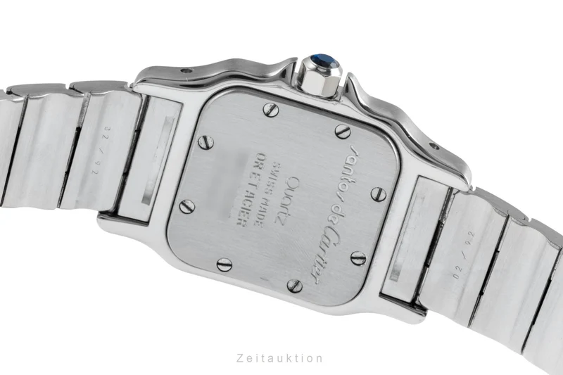 Cartier Santos steel / gold quartz women's watch W20012C4 [2600842]