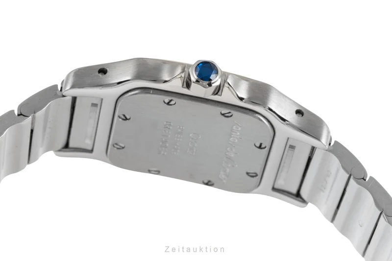 Cartier Santos steel / gold quartz women's watch W20012C4 [2600842]