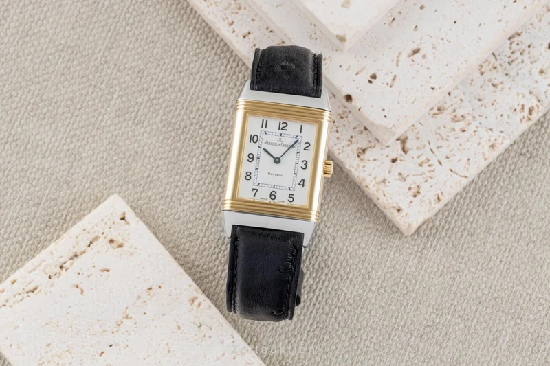 Jaeger LeCoultre Reverso steel / gold manual winding women's watch Q250541F [2601474]