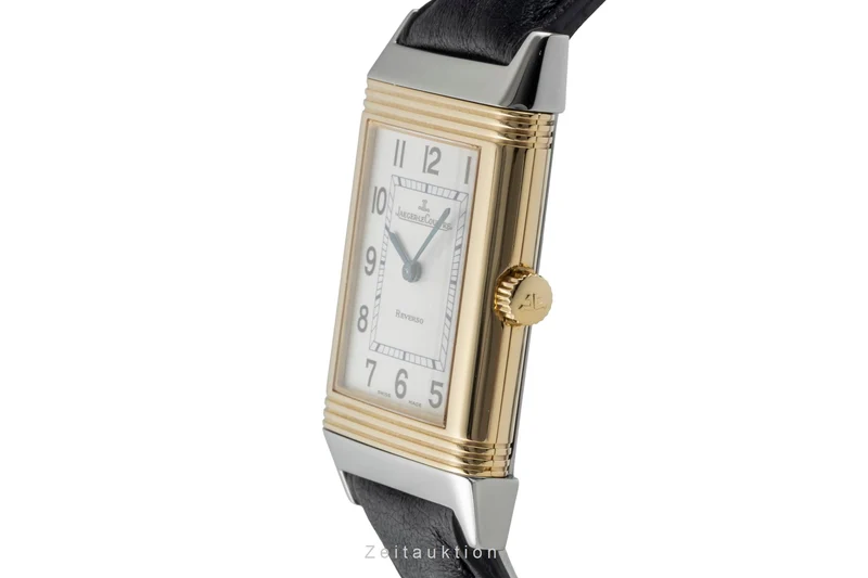 Jaeger LeCoultre Reverso steel / gold manual winding women's watch Q250541F [2601474]