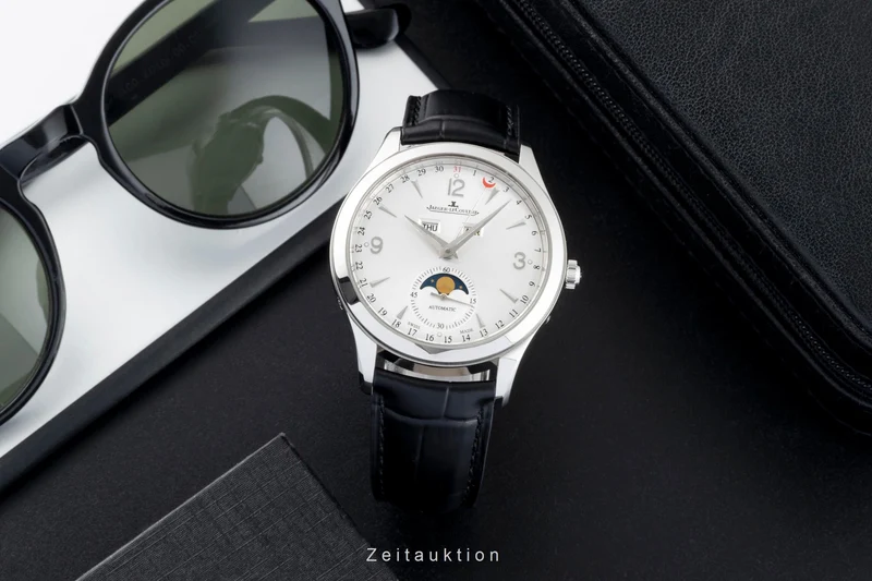 Jaeger LeCoultre Master Calendar steel automatic men's watch Q1558420, 176.8.12.S [2601777]