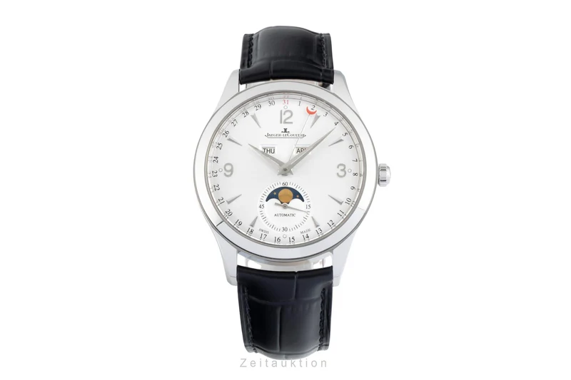 Jaeger LeCoultre Master Calendar steel automatic men's watch Q1558420, 176.8.12.S [2601777]