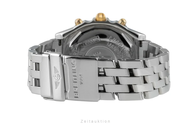 Breitling Chronomat chronograph steel / gold automatic men's watch B13352 [2601758]