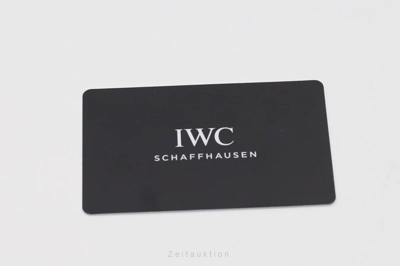 IWC Portugieser chronograph steel automatic men's watch IW371606 LP: 9100EUR [2601752]