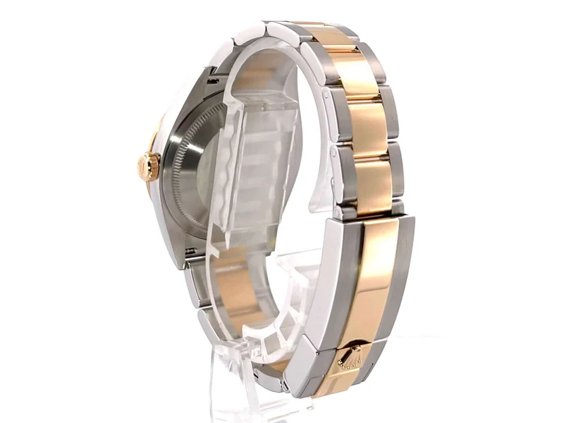 Rolex Explorer 36 Edelstahl Gelbgold 124273