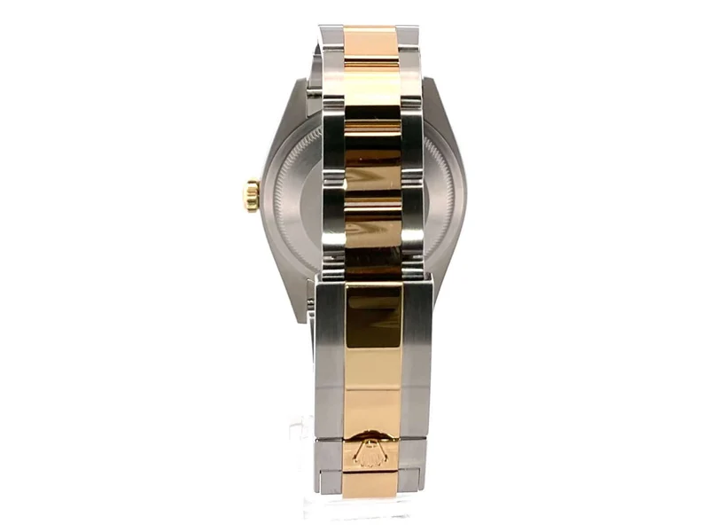 Rolex Explorer 36 Edelstahl Gelbgold 124273
