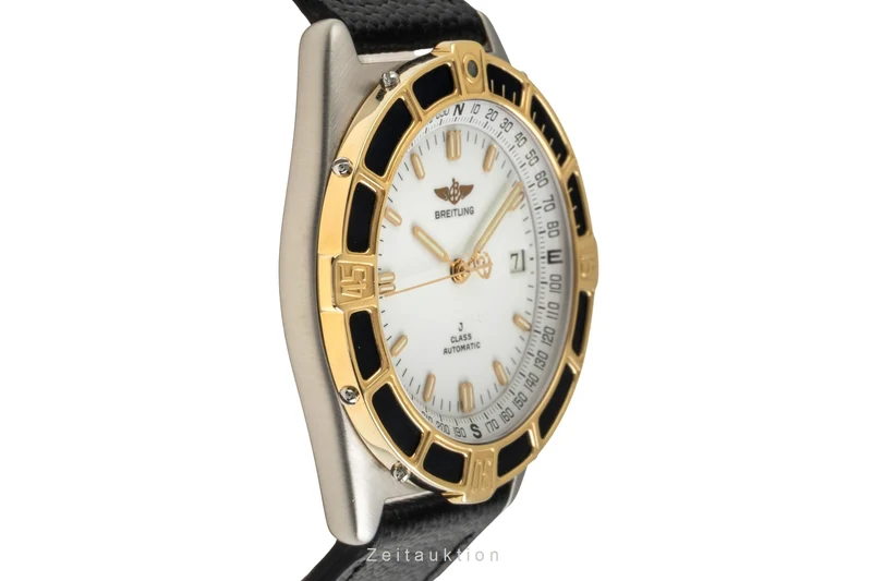 Breitling J-Class steel / gold automatic men's watch 80250 [2601281]
