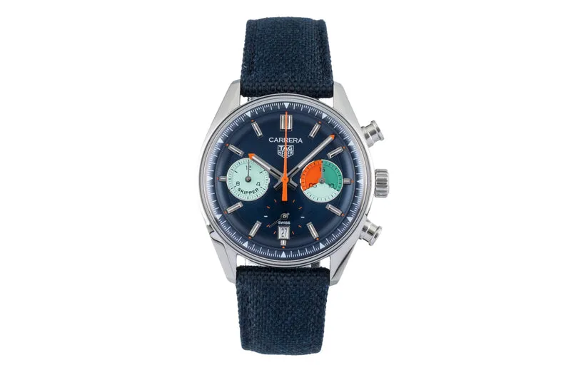 Tag Heuer Carrera chronograph steel automatic men's watch CBS2213.FN6002 LP: 7150EUR [2601741]