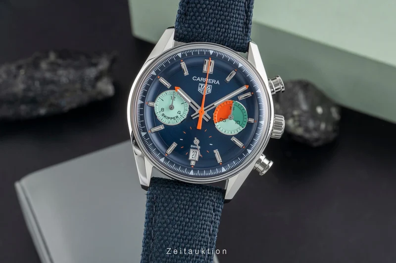 Tag Heuer Carrera chronograph steel automatic men's watch CBS2213.FN6002 LP: 7150EUR [2601741]